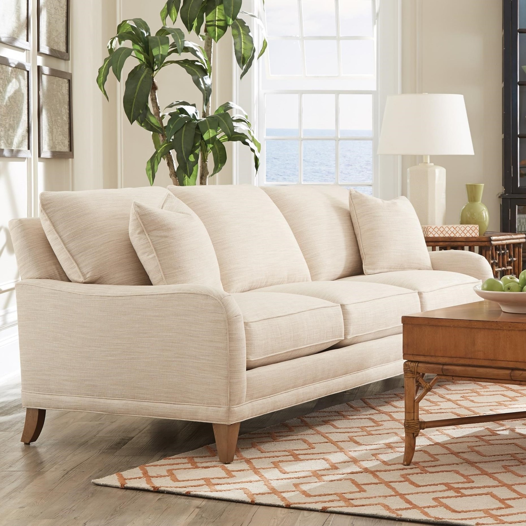 Rowe My Style II AE100K003 Customizable Sofa with English Arms